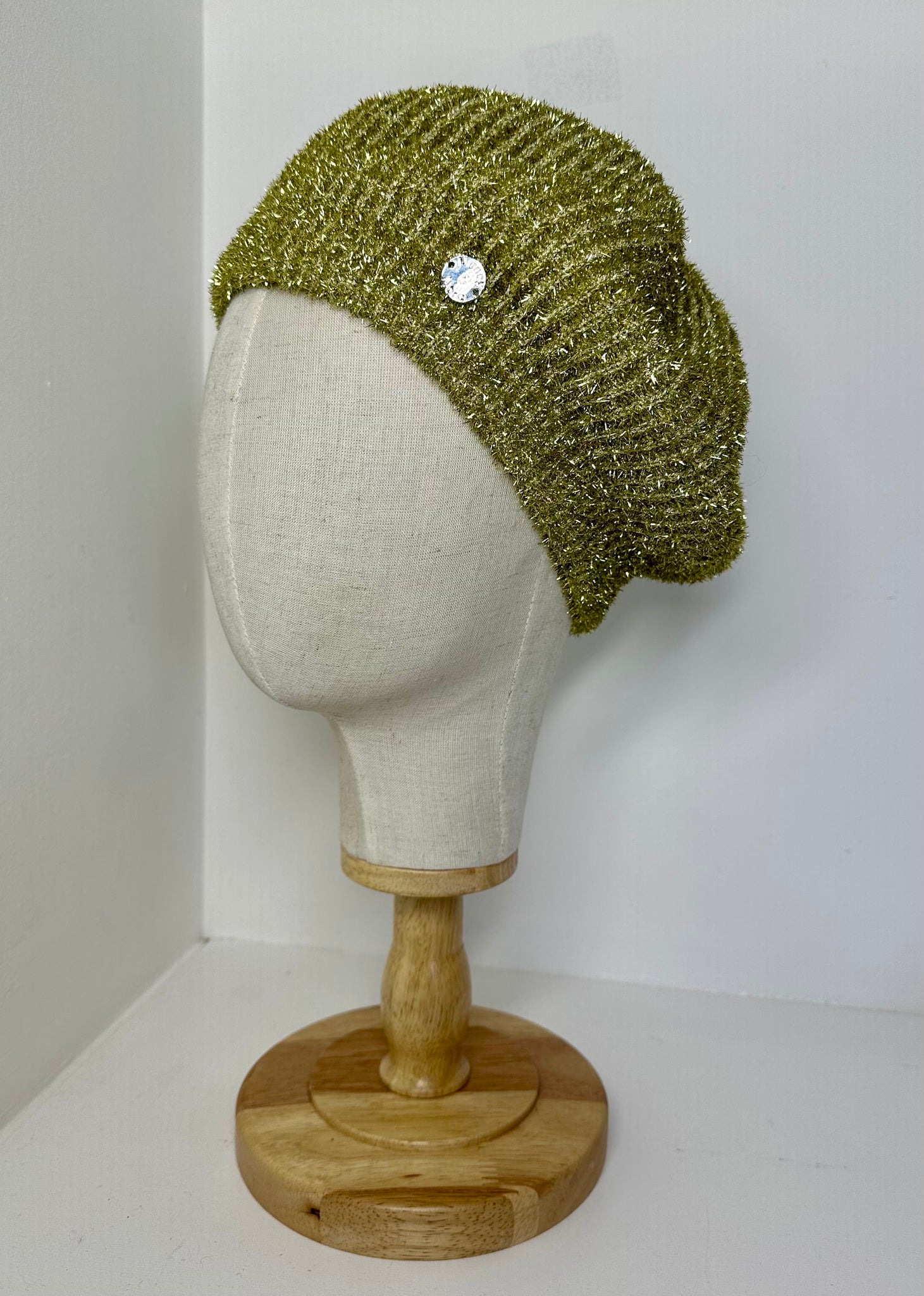 Sparkle Beret Gold