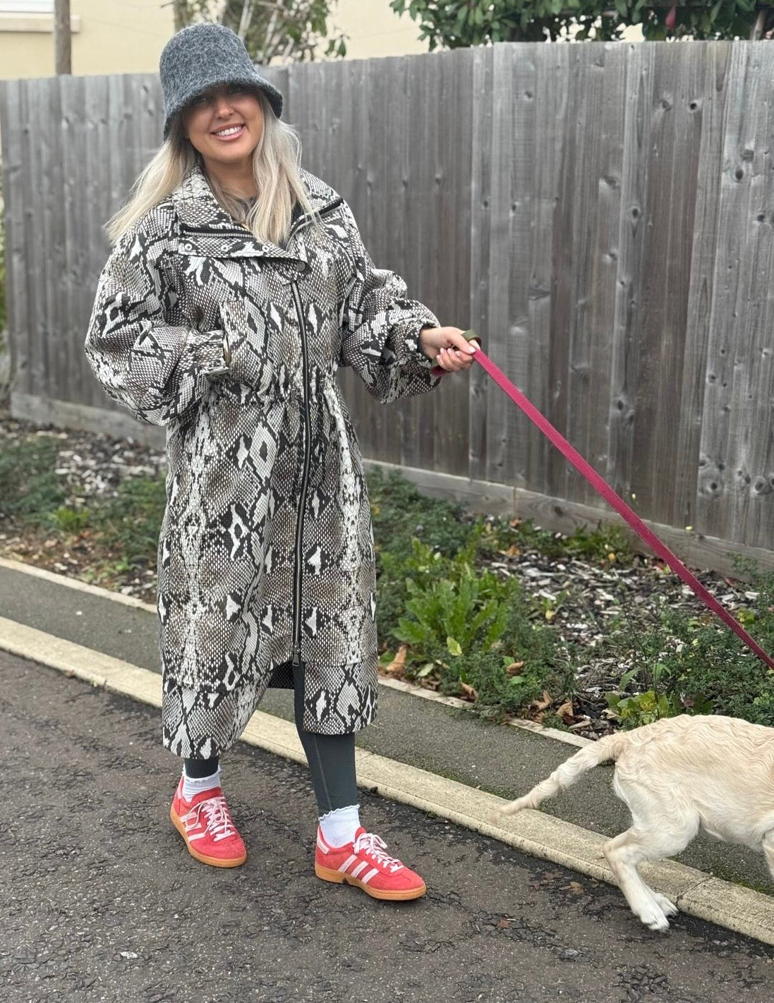 Wool Bucket Hat Grey Hat